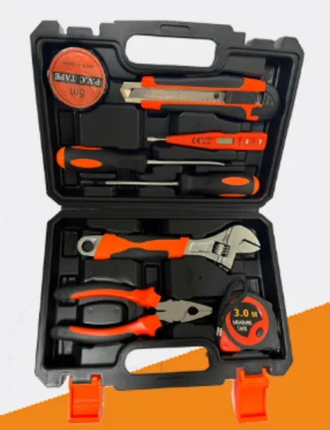 Household Hardware Tools Combination Set Car Maintenance Tools Electric Drill Impact Drill Set Toolbox