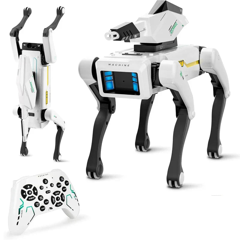 AI Simulation Robot Dog Intelligent Machine Dog Voice Command APP Control Programming Interactive Performs Acrobatics Robot Dog
