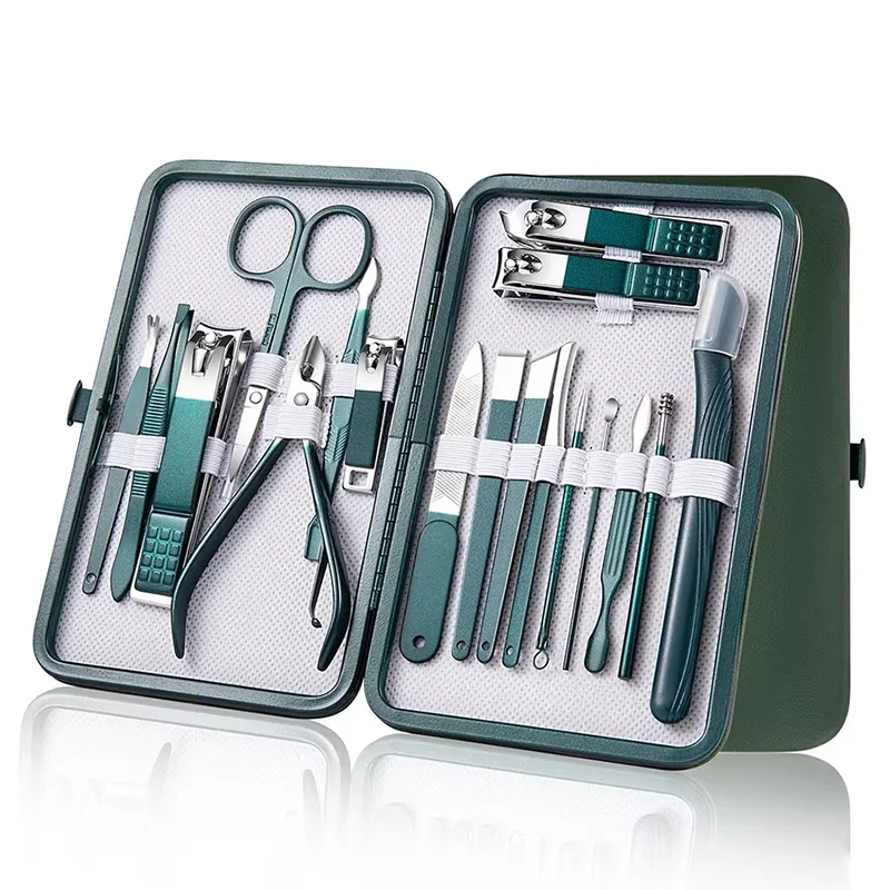 Manicure Set Nail Clipper toenail clippers pedicure tools, Suitable for Travel Manicure Kit Multifunction Nail Tools