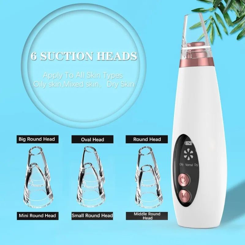 Pore Cleaner Charging Display Model Blackhead Suction Device Pimple Blackhead Export Facial Cleanser Home Face